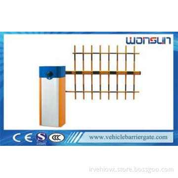 2mm Cold Rolled Plate Parking Barrier Gate With Clutch Devi